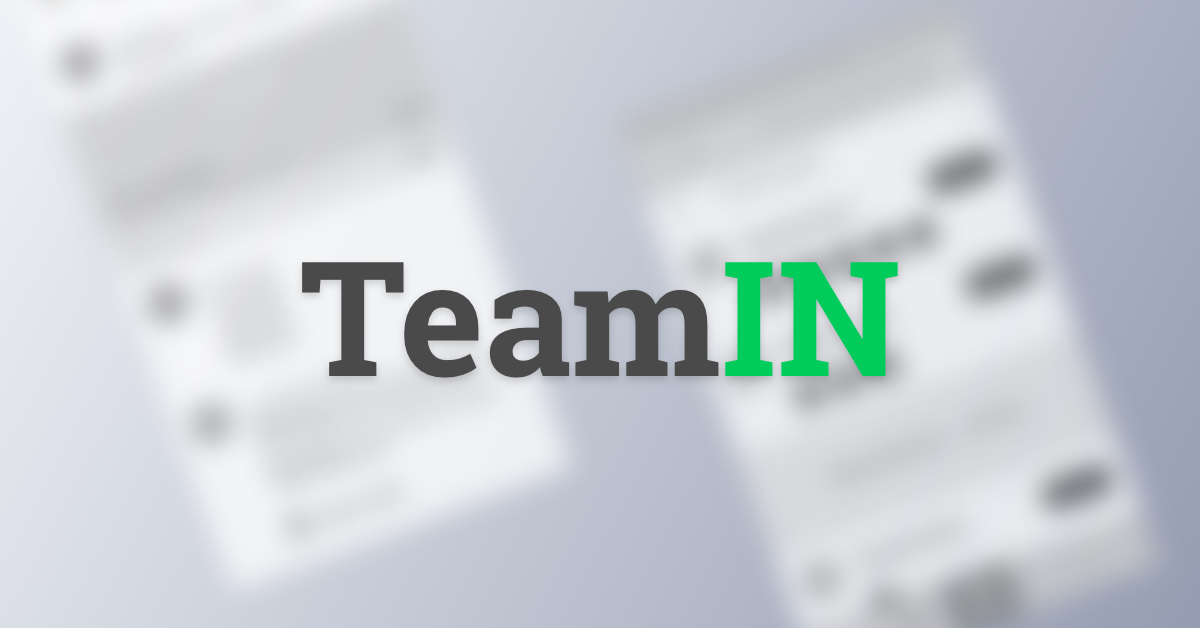 Teamin header image